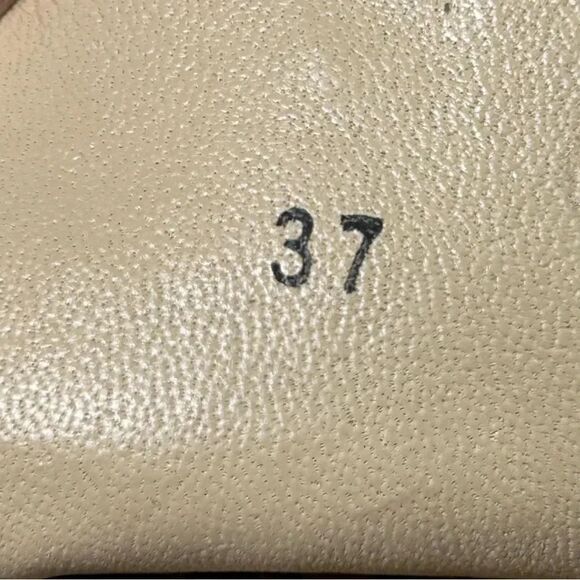 Free People Snake Eyes Metallic Gold Blue Fabric Flat Loafer Women’s Size 7 37 - Picture 10 of 10